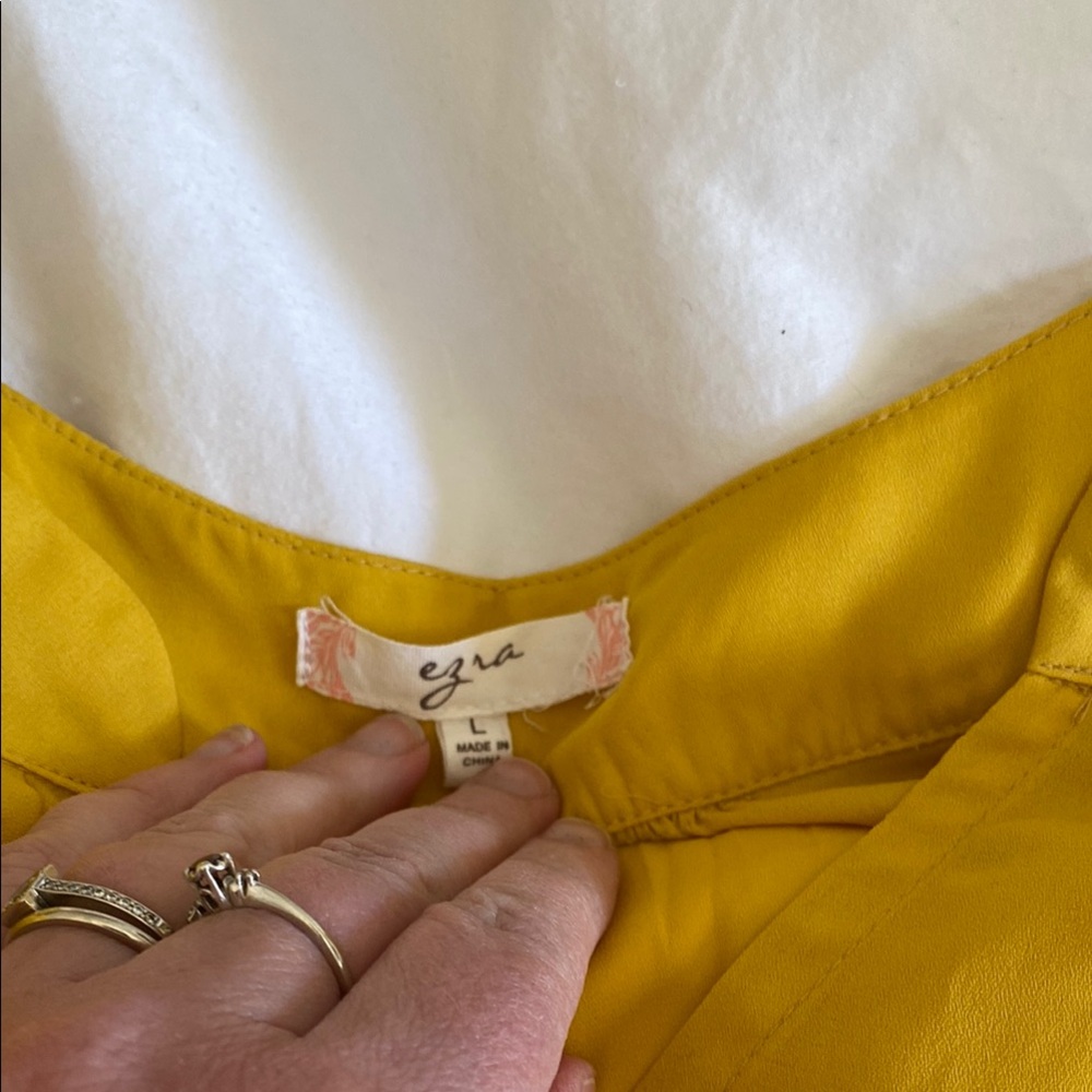Ezra Sunlit Yellow Garment